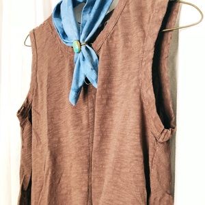 WILT asymmetrical hem tank top